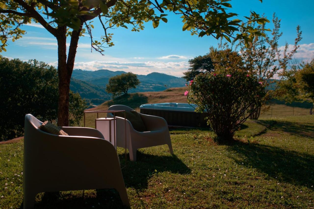 Casa Vacanze Colonnata Gubbio Exteriör bild