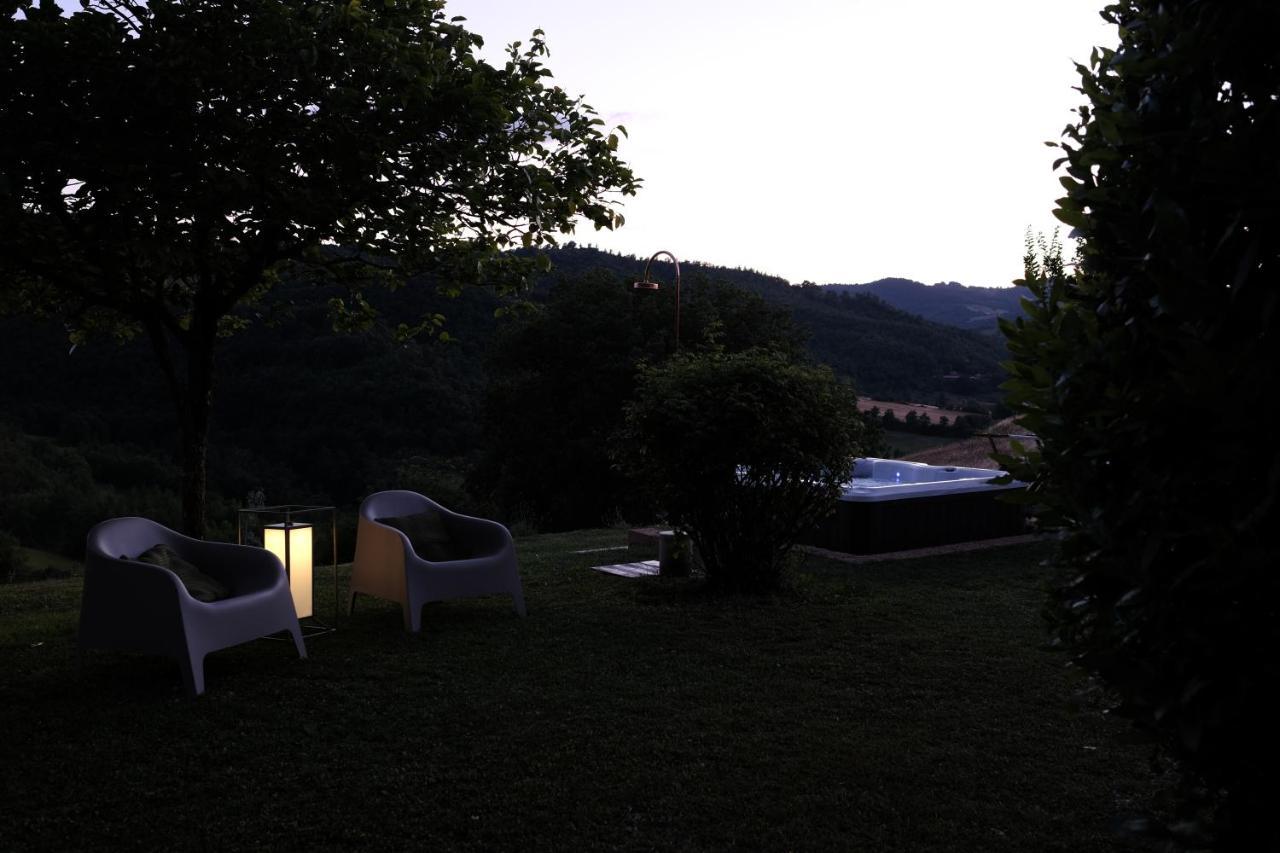 Casa Vacanze Colonnata Gubbio Exteriör bild